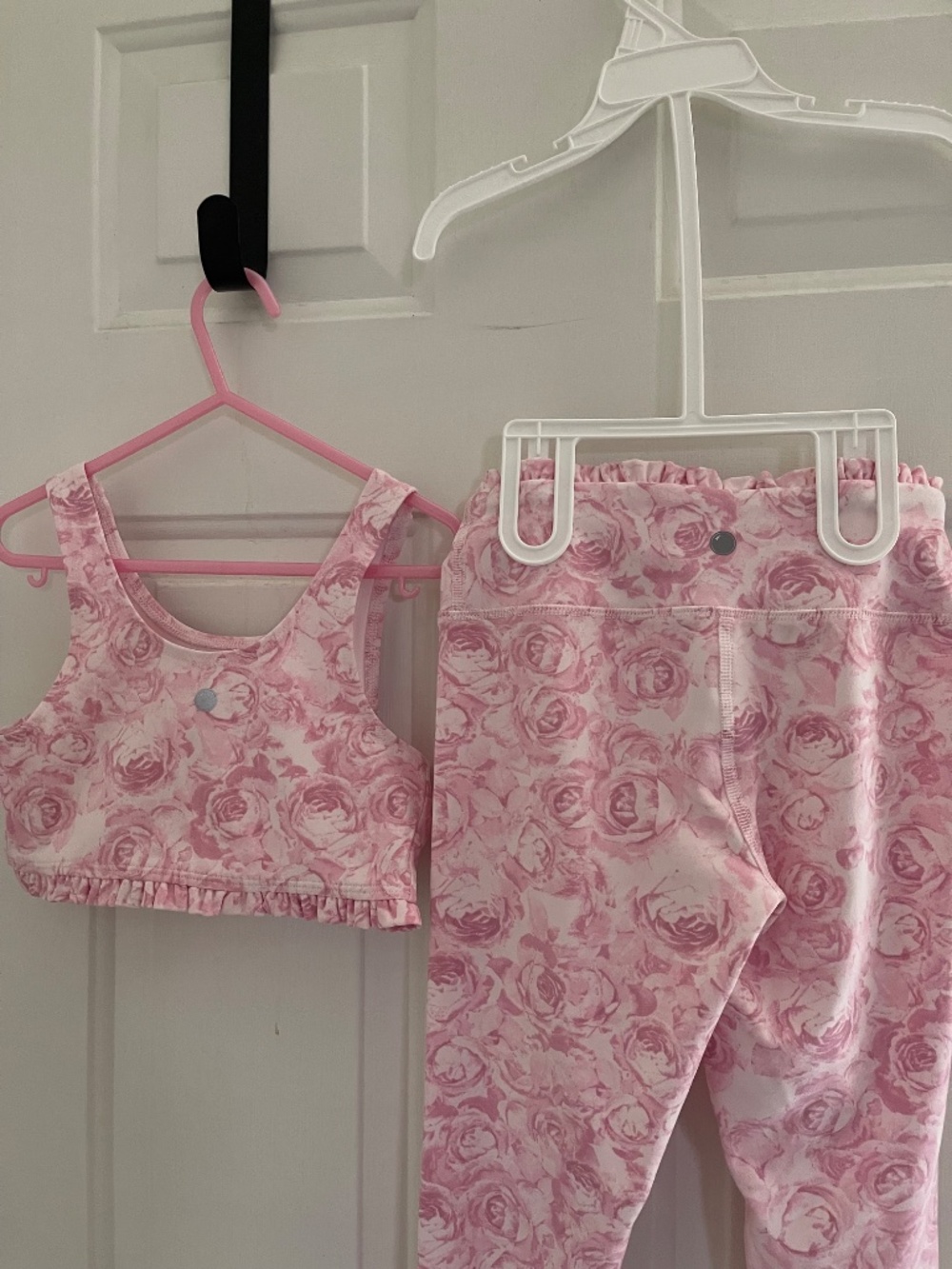 Yogalicious Pink Activewear Set Lux Laney & Ansley Girls - Picture 4 of 15